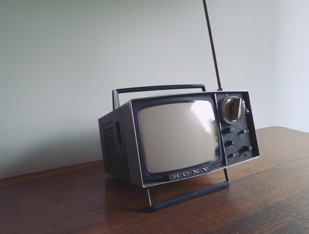 vintage french tv