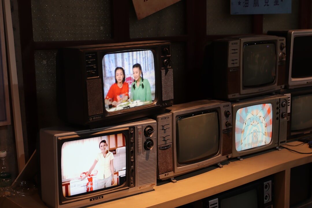 vintage television series poster